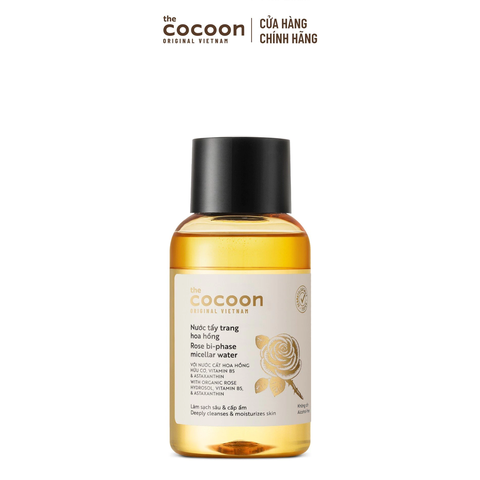 Nước Tẩy Trang Cocoon Hoa Hồng Cấp Ẩm Da