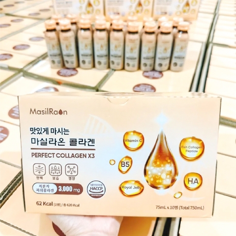 Nước uống Collagen Masilraon Perfect 3000mg 100mlx10 Chai