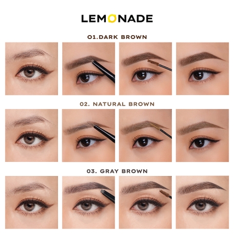 Chì Kẻ Mày Hai Đầu Lemonade Want It Got It 0.25g+2.5g