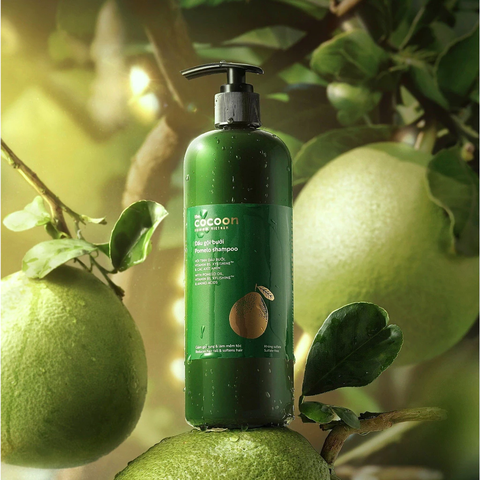 Sản Phẩm Từ Bưởi Cocoon Giảm Gãy Rụng và Làm Mềm Tóc Pomelo