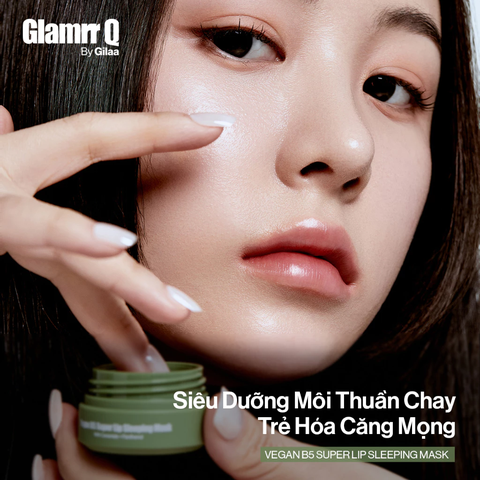 Mặt Nạ Ngủ Môi Glamrr Q Hỗ Trợ Làm Trẻ Hóa 10ml