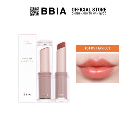 Son Dưỡng Có Màu Thuần Chay Bbia Ready To Wear Water Lipstick 3g