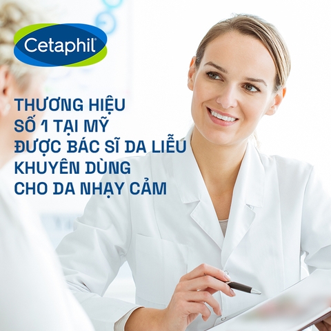 Sữa Rửa Mặt Cetaphil Tạo Bọt Dịu Lành Cho Da Nhạy Cảm - Có Bọt