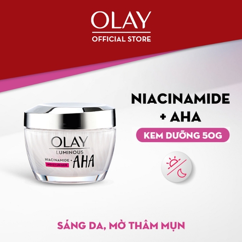 Kem Dưỡng Olay Niacinamide+AHA Tái Tạo & Ngừa Lão Hóa 50g