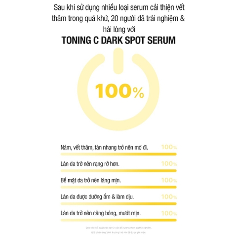 Tinh Chất Dưỡng Trắng, Cải Thiện Sạm Nám Cell Fusion C Toning C Dark Spot Serum