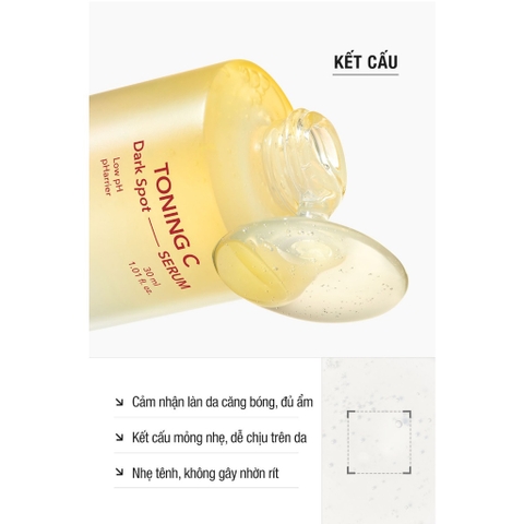Tinh Chất Dưỡng Trắng, Cải Thiện Sạm Nám Cell Fusion C Toning C Dark Spot Serum
