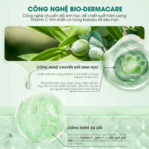 Serum Dưỡng Trắng Mờ Thâm 460x Vitamin C Sinh Học Kakadu 22% Neogen Dermalogy 32g