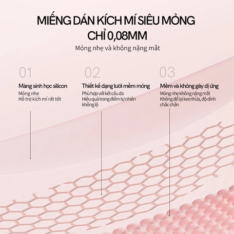 Miếng Dán Kích Mí Mlen Diary Tàng Hình Không Lộ
