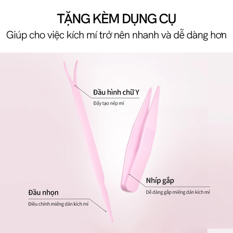 Miếng Dán Kích Mí Mlen Diary Tàng Hình Không Lộ