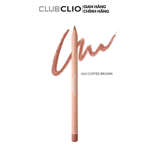 Chì Kẻ Viền Môi Clio Velvet Lip Pencil Set 1.45g