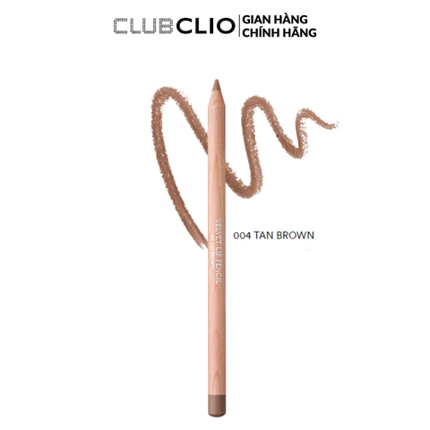Chì Kẻ Viền Môi Clio Velvet Lip Pencil Set 1.45g