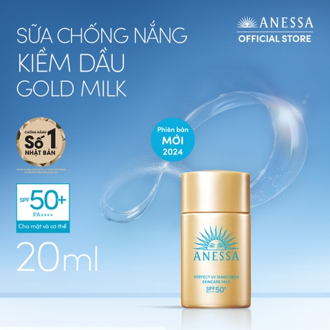 Sữa Chống Nắng Anessa Dưỡng Da Kiềm Dầu (Mẫu Mới)