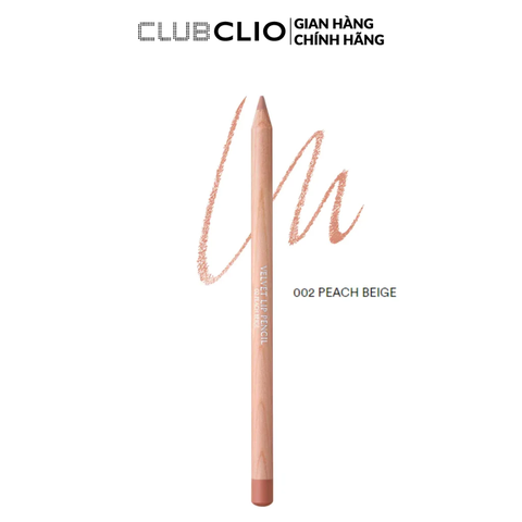 Chì Kẻ Viền Môi Clio Velvet Lip Pencil Set 1.45g