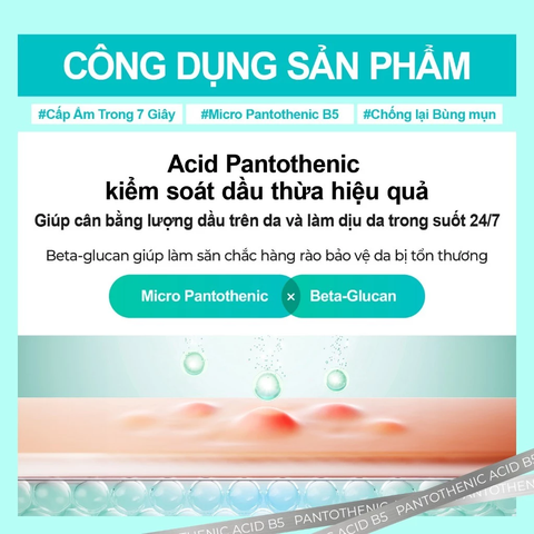 Tinh Chất Cấp Ẩm Căng Bóng Da Numbuzin No.1  Pantothenic B5 Active Soothing Serum 50ml