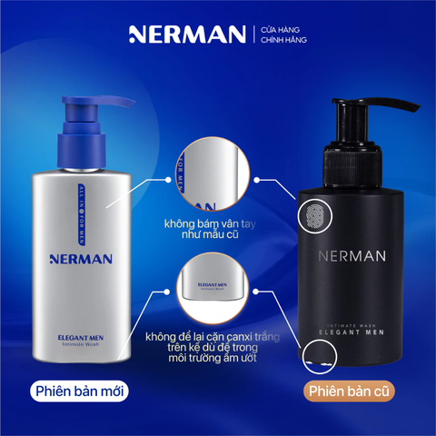 Dung Dịch Vệ Sinh Nam Giới Nerman Elegant Men Nerman Hương Nước Hoa 100ml