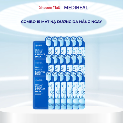 Combo 15 Mặt Nạ Mediheal Dưỡng Da Hằng Ngày 20ml*15 Miếng