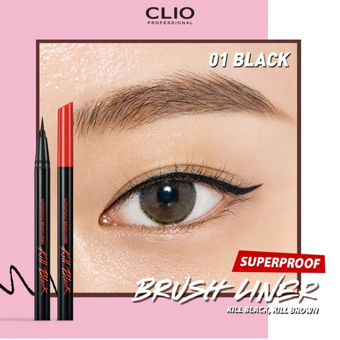 Bút Kẻ Viền Mắt Chống Trôi Clio Superproof Kill Liner 0.55ml