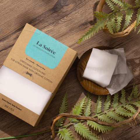 Bông Đắp Toner Co Giãn La Soiree Les Masques Pour Lotion 200 Miếng