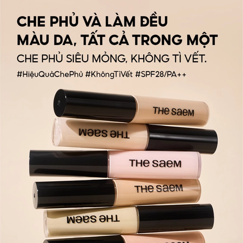 Kem Che Khuyết Điểm the SAEM Cover Perfection Tip Concealer 6.5g