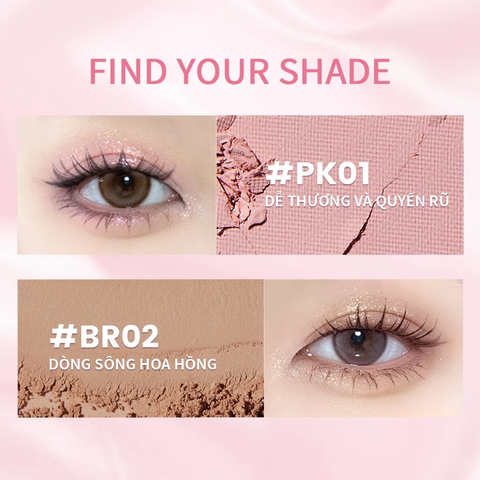 Bảng Phấn Mắt Focallure Bền Màu Dưỡng Ẩm Lâu Trôi Chống Thấm Nước 9.6g