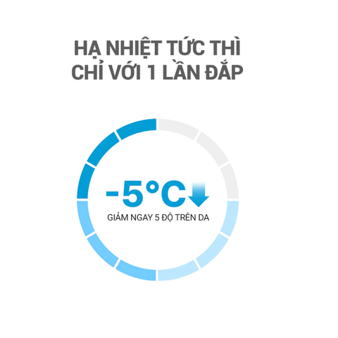 Mặt Nạ Hạ Nhiệt - 5 Độ & Làm Dịu Da Ứng Đỏ Cháy Nắng Cell Fusion C First Cooling Mask 5 Miếng
