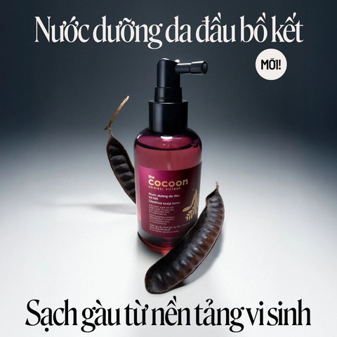 Nước Dưỡng Tóc Cocoon Bồ Kết Giảm Gàu Cho Da Đầu Nhạy Cảm 140ml