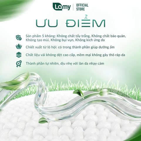 Khăn Ướt Lamy Dành Cho Mọi Loại Da
