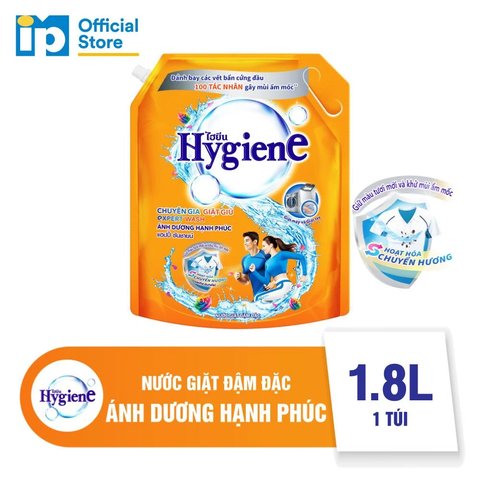Nước Giặt Xả Hygiene Expert Wash Túi 1800ml