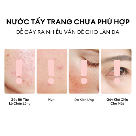 Nước Tẩy Trang Có Dầu Colorkey Dễ Dàng Tẩy Trang Mọi Lớp Makeup, Không Gây Cay Mắt