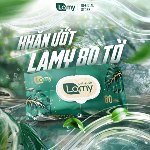 Khăn Ướt Lamy Dành Cho Mọi Loại Da