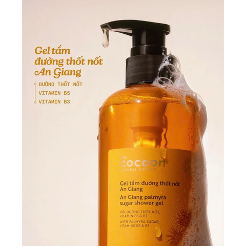 Gel Tắm Cocoon Đường Thốt Nốt An Giang 500ml