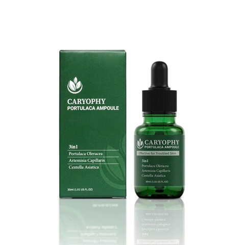 Serum Caryophy Portulaca Ampoule Giảm Mụn Mờ Thâm Se Lỗ Chân Lông 30ml