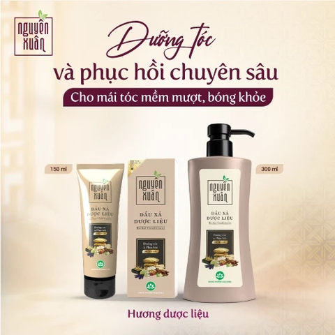 Dầu Xả Dược Liệu Nguyên Xuân Cho Tóc Dầu Bết 160g