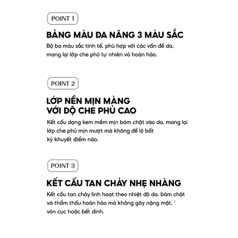 Che Khuyết Điểm Triệc Sắc The Saem Cover Perfection Triple Pot Concealer