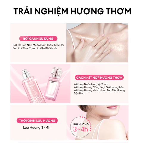 Xịt Thơm Toàn Thân Body Mist Colorkey 100ml