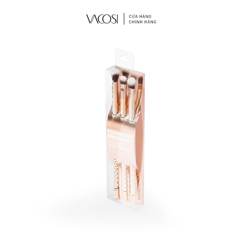 Bộ Kit 3 Cọ Mắt Vacosi SC02, Phiên Bản Golden Dragon