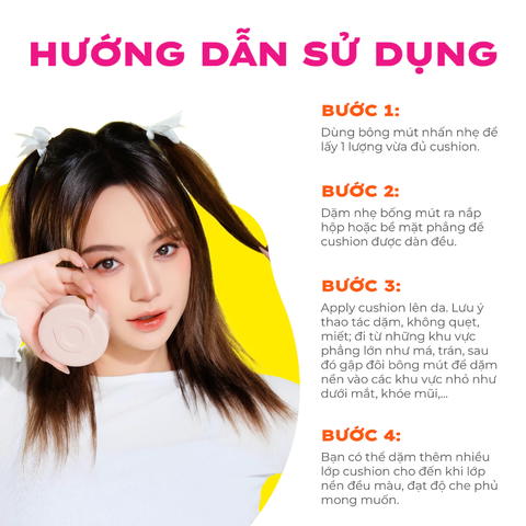 Phấn Nước Lemonade Supermatte Cushion Siêu Kiềm Dầu 15g