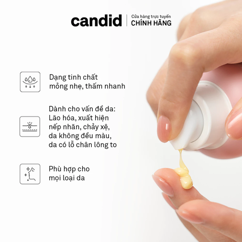 Hoạt Chất Retinol Candid Treatment Chống Lão Hóa & Cải Thiện Nếp Nhăn 30ml