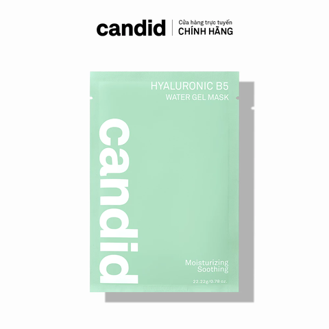 Mặt Nạ Dưỡng Ẩm Da Candid Hyaluronic B5 Water Gel Mask 22.22g