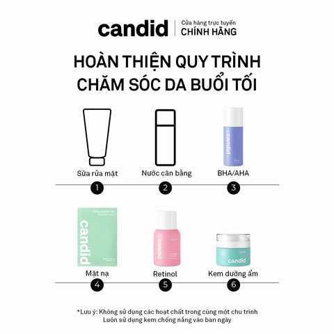 Mặt Nạ Dưỡng Ẩm Da Candid Hyaluronic B5 Water Gel Mask 22.22g