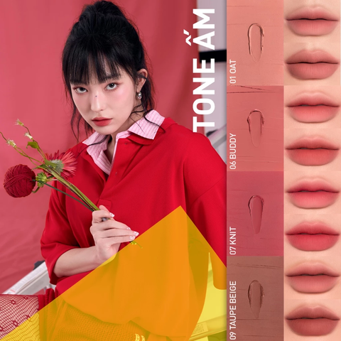 Son Thỏi 3CE Mềm Môi Cashmere Hug Lipstick 3.5g
