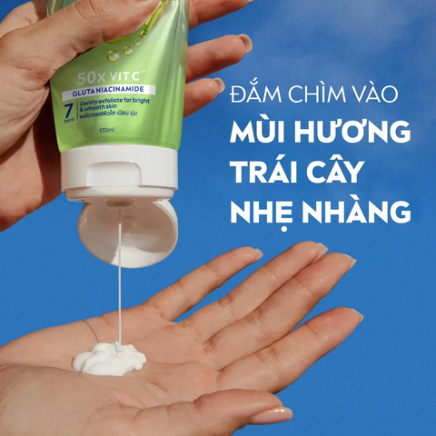 Serum Dưỡng Thể Nivea C & AHA Dưỡng Sáng & Sạch Da Chết 300ml