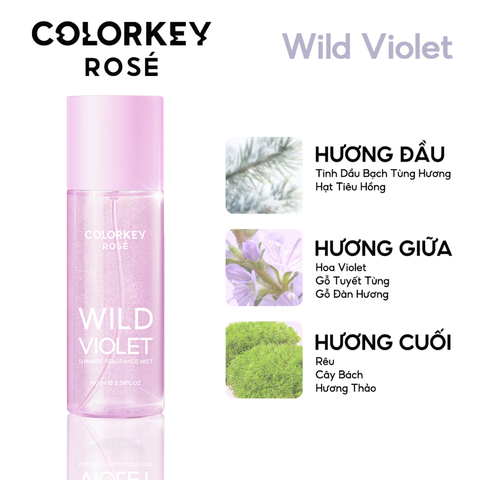 Xịt Thơm Toàn Thân Body Mist Colorkey 100ml