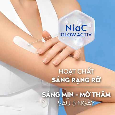 Serum Dưỡng Thể Nivea Sáng Da, Mờ Thâm Nám