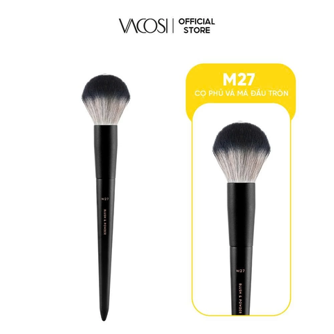 Cọ Phủ Và Má Đầu Tròn Vacosi M27