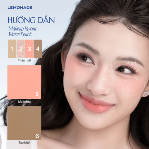 Bảng Phấn Mắt Đa Năng Lemonade Aesthetic Multi-Task Palette 10.8g