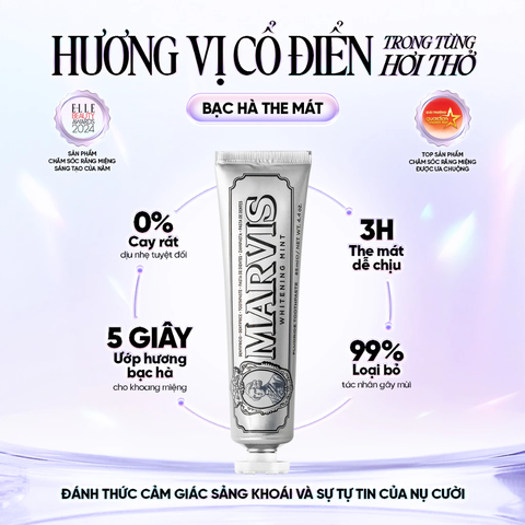 Kem Đánh Răng Marvis Garden Collection Toothpaste 75ml