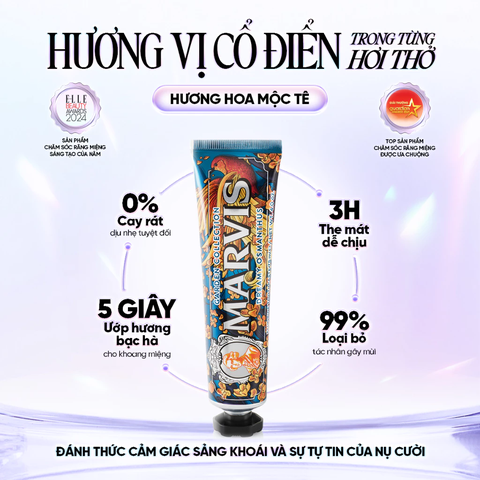 Kem Đánh Răng Marvis Garden Collection Toothpaste 75ml