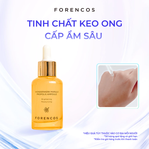 Serum Forencos Wonderwerk Marula Propolis Ampoule Tinh Chất Keo Giúp Sáng Da 50ml