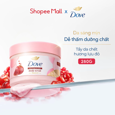 Tẩy Da Chết Dưỡng Ẩm Toàn Thân Dove 280g